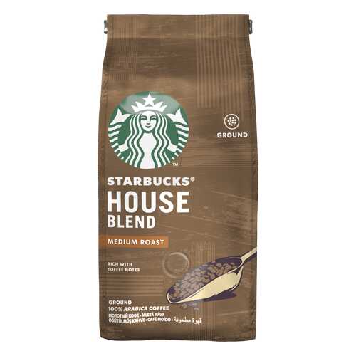 Кофе молотый Starbucks House Blend средней обжарки 200 г в Слата