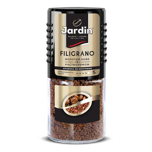 Кофе молотый в растворимом Jardin Filigrano 95 г в Слата