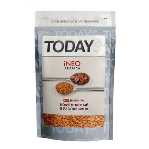 Кофе молотый в растворимом Today ineo arabica 150 г в Слата