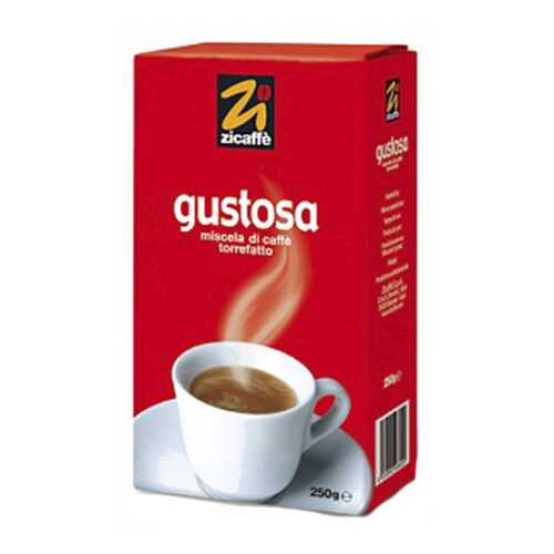 Кофе молотый Zicaffe gustosa 250 г в Слата