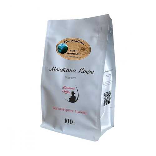 Кофе Монтана Кофе Колумбия молотый 100 г в Слата