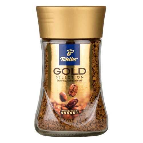 Кофе натуральный растворимый Tchibo gold selection сублимированный 47.5 г в Слата