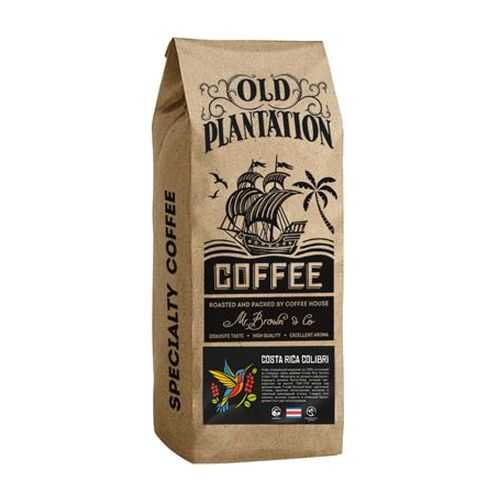 Кофе Old Plantation Specialty Coffee Costa Rica Colibri в зернах 250 г в Слата
