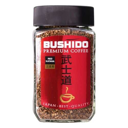 Кофе растворимый Bushido red katana 100 г в Слата