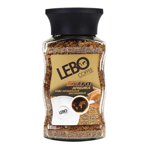 Кофе растворимый Lebo extra 100 г в Слата