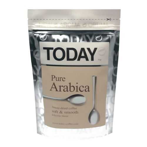 Кофе растворимый Today pure arabica 150 г в Слата