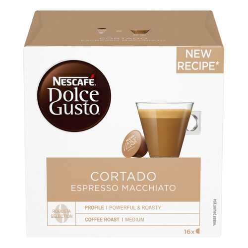 Кофе в капсулах Nescafe Dolce Gusto cortado 16 капсул в Слата
