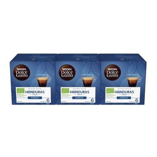 Кофе в капсулах Nescafe Dolce Gusto Эспрессо Гондурас 3 штуки по 12 капсул в Слата