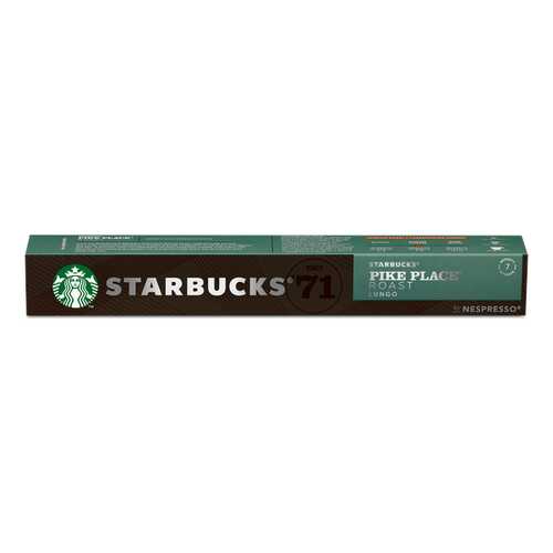 Кофе в капсулах Starbucks Pike Place Roast стандарта Nespresso 10 шт в Слата
