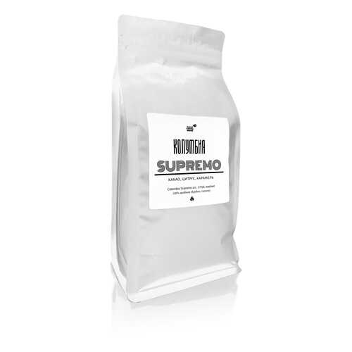 Кофе в зернах Black coffee beans Колумбия Сьюпремо, 1000 г в Слата
