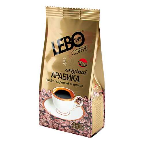 Кофе в зернах Lebo original 250 г в Слата