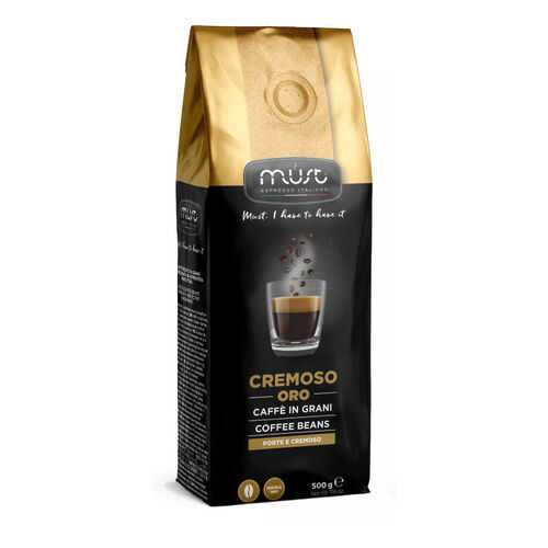 Кофе в зернах Must cremoso oro 500 г в Слата