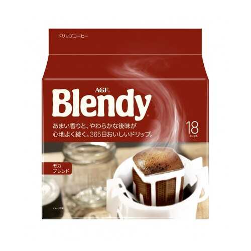 Кофе японский AGF Blendy Mokka дрип-пакеты 7 г*18 штук в Слата