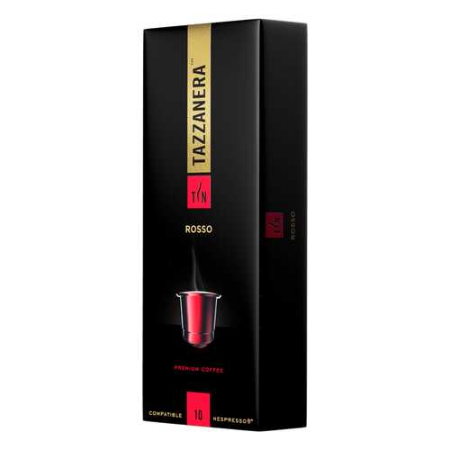 Кофе жаренный молотый натуральный «Rosso» т.з. TAZZANERA карт/уп 5г*10*12 (С) в Слата