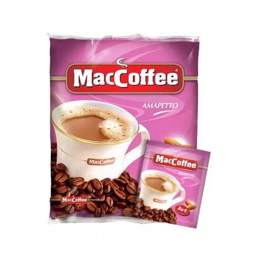 Кофейный напиток растворимый MacCoffee амаретто 3в1 25 г 18 штук в Слата