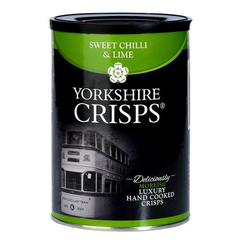 Чипсы картофельные Yorkshire Crisps со сладким чили и лаймом 100 г в Слата