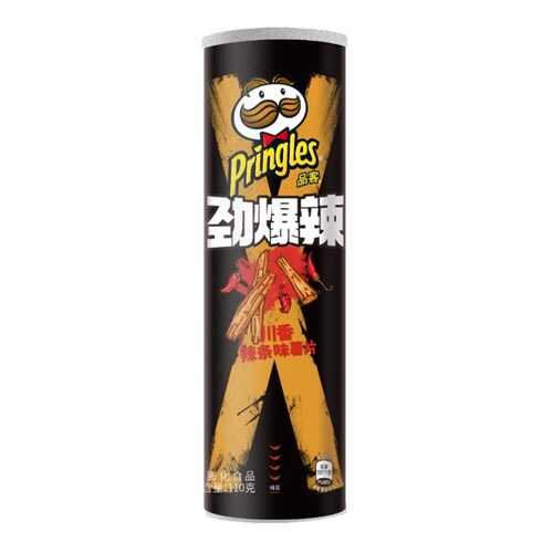 Чипсы Pringles Extra Hot с острым сычуаньским соусом 110 г в Слата