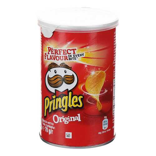Чипсы Pringles оriginal картофельные 70 г в Слата