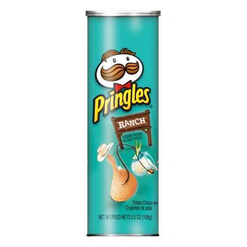 Чипсы Pringles ranch со вкусом соуса ранч 158 г в Слата