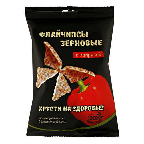 Флайчипсы зерновые с паприкой 40 г в Слата