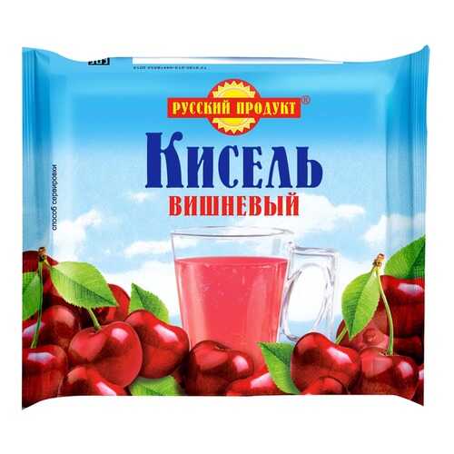 Кисель Русский продукт вишня концентрат брикет 220 г в Слата