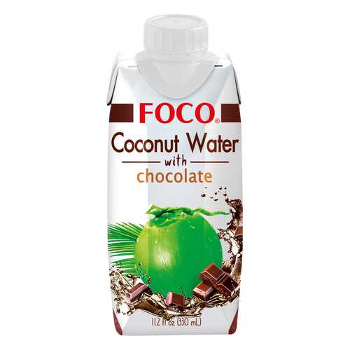 Кокосовая вода Foco с шоколадом 330 мл в Слата