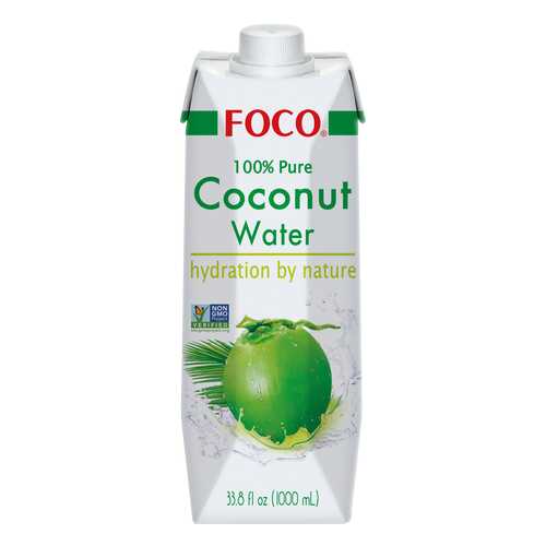 Вода кокосовая Foco 1л в Слата