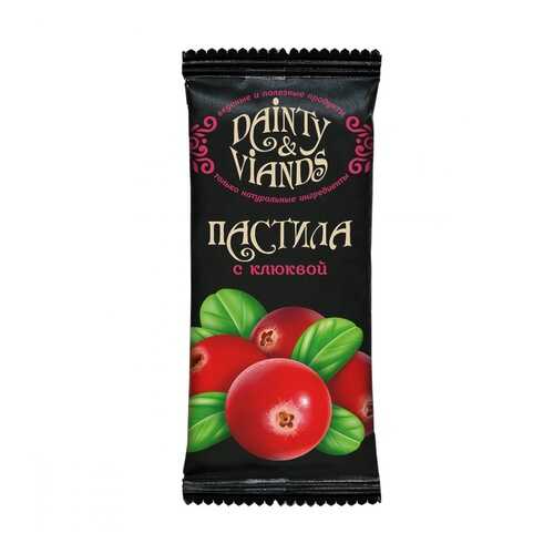 Батончик Dainty & Viands Пастила с клюквой, 40 гр в Слата