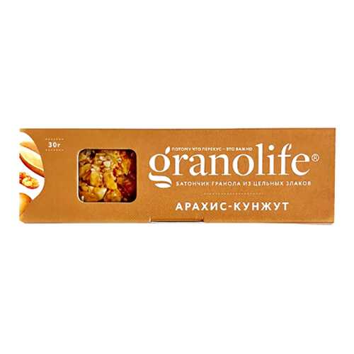Батончик-гранола Granolife арахис-кунжут в Слата