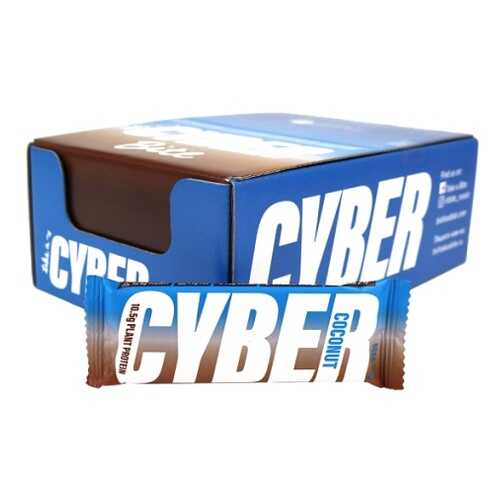 Батончик высокобелковый Cyber Bite кокос 30 г 30 штук в Слата