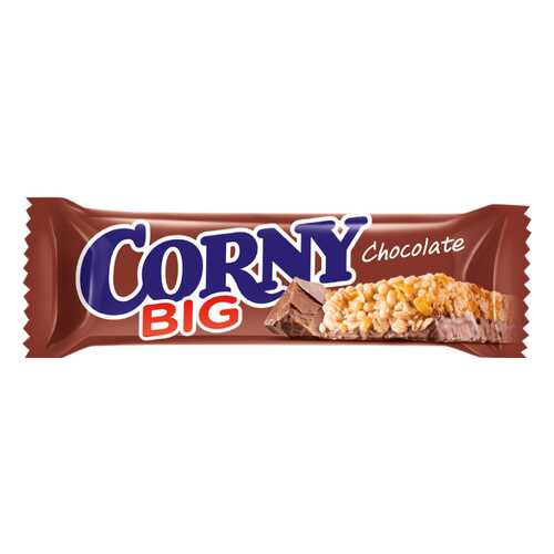 Corny BIG Злаковая полоска с арахисом и молочным шоколадом 24 штуки по 50г в Слата