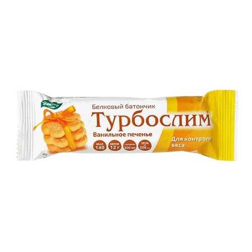 Турбослим Эвалар батончик ванильное печенье белковый 50 г в Слата