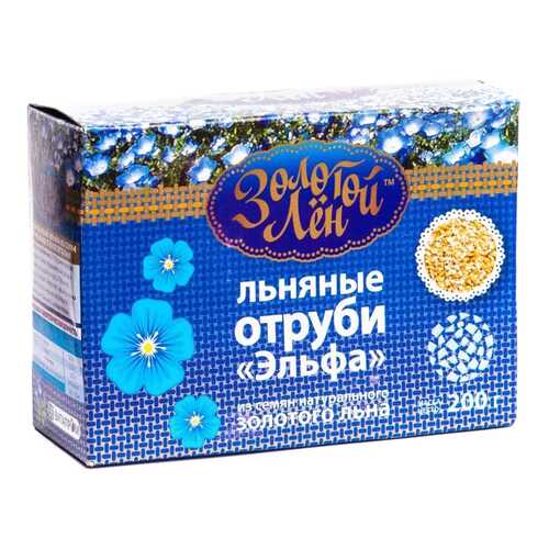 Отруби Золотой лен льняные 200 г в Слата
