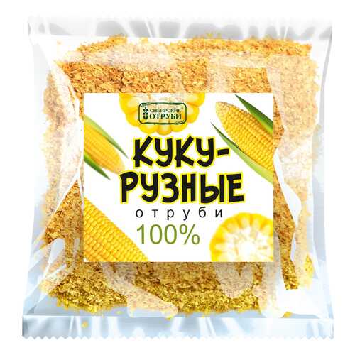 Сибирские отруби Сибирская клетчатка кукурузные натуральные 180 г в Слата
