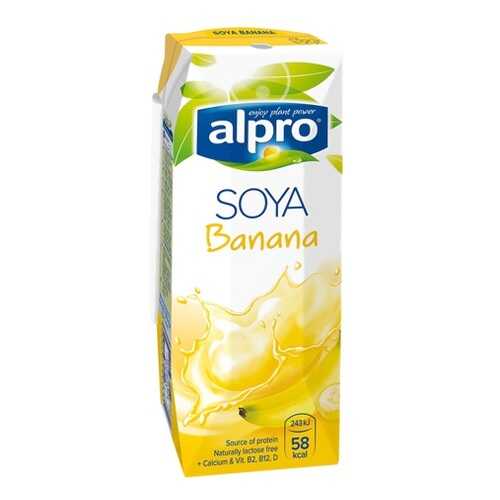 Напиток соевый Alpro с кальцием банановый 1 л в Слата