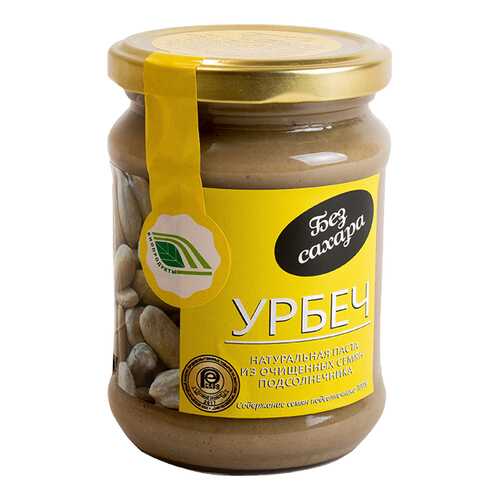 Паста Урбеч Биопродукты из семян подсолнечника 280 гр в Слата