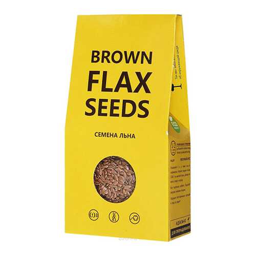 Семена льна / Brown Flax seeds Компас здоровья 150 г в Слата