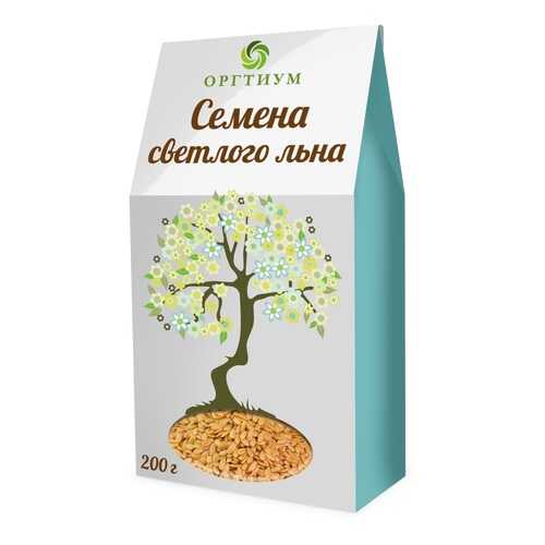 Семена льна Оргтиум белые экологические 200 г в Слата