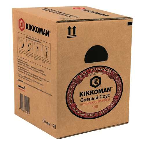 Соус Kikkoman соевый 19 л в Слата