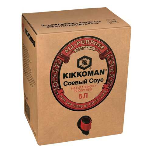Соус Kikkoman соевый 5 л в Слата