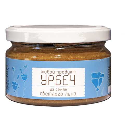 Урбеч из семян светлого льна Живой продукт 965 г в Слата