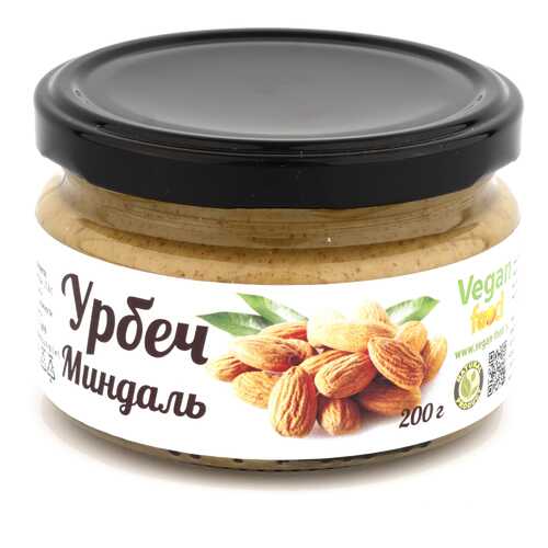 Урбеч Vegan-food из ядер миндаля 200 г в Слата