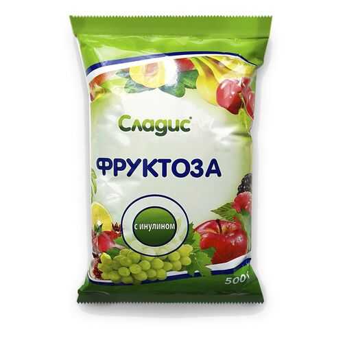 Фруктоза Кристаллическая Сладис с инулином 500 г в Слата