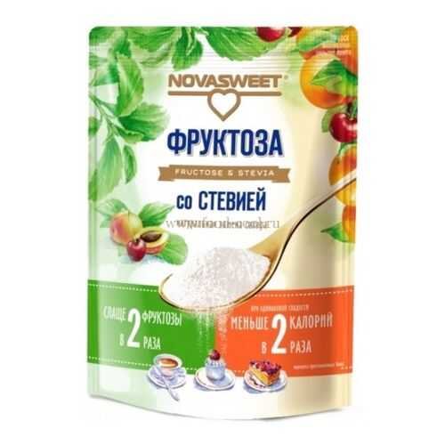 Фруктоза Novasweet со стевией 250 г в Слата