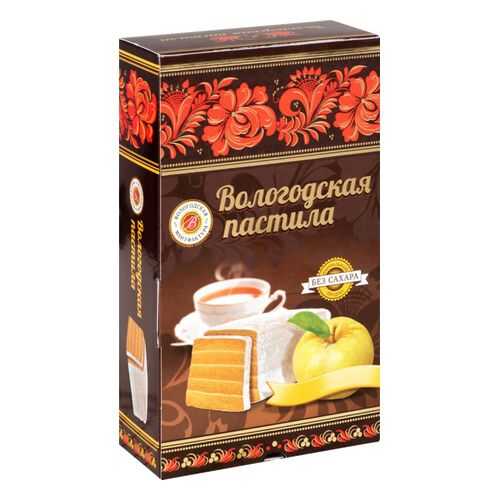 Пастила Вологодская мануфактура без сахара 230 г в Слата