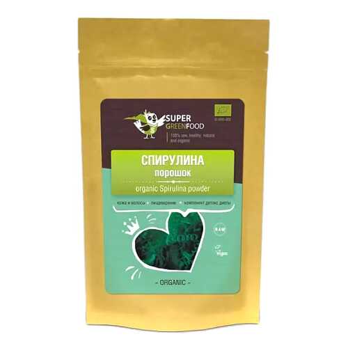 Спирулина Super Green Food порошок 200 г в Слата
