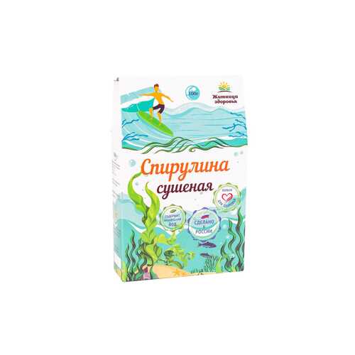 Спирулина сушеная Житница здоровья 100 г в Слата