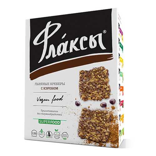Флаксы Компас Здоровья с кэробом 120 г в Слата