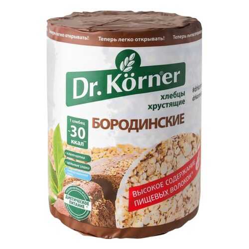 Хлебцы хрустящие Dr.Kоrner бородинские 100 г в Слата