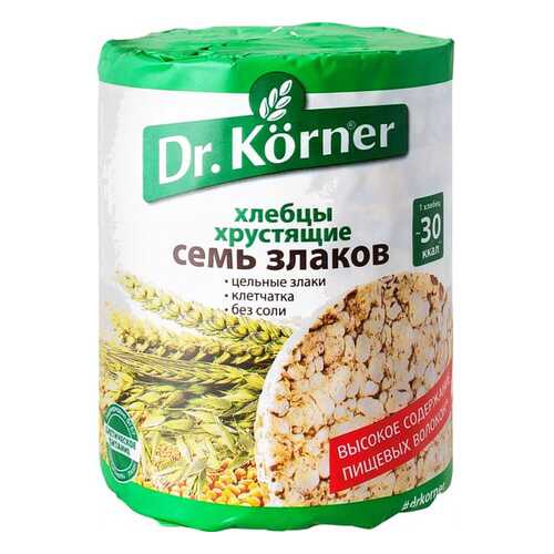 Хлебцы хрустящие Dr.Kоrner семь злаков 100 г в Слата